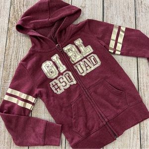 4t maroon hooded sweatshirt